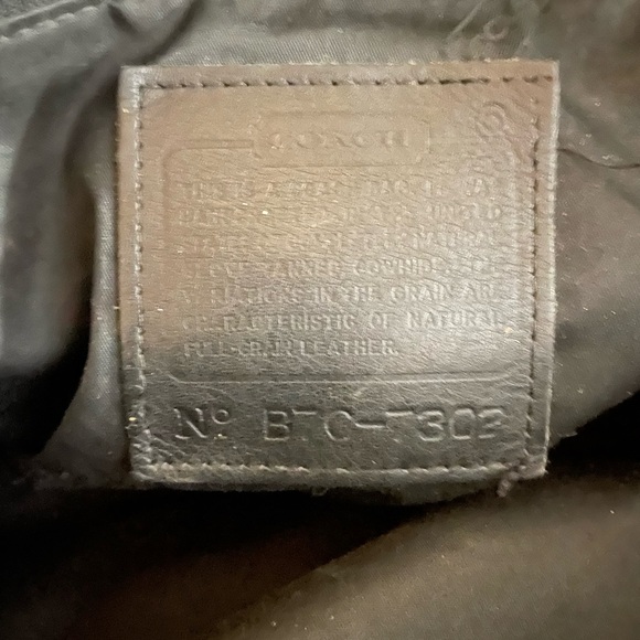 Coach vintage black bag. - Picture 2 of 7